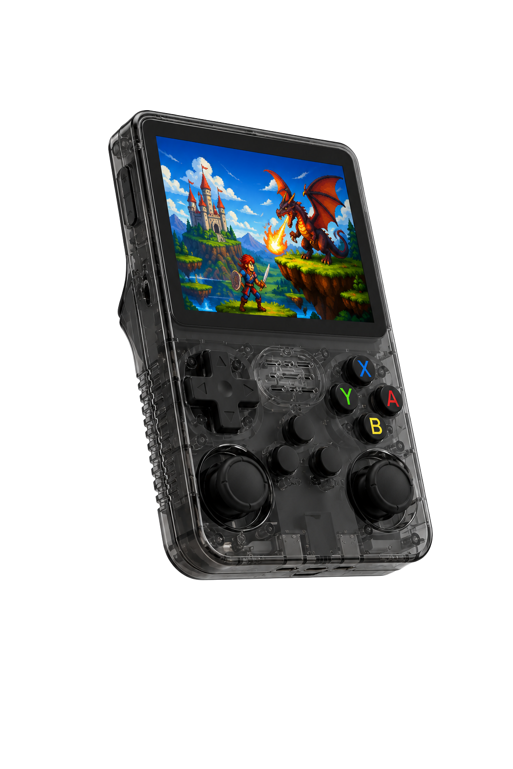 Consola Retro Portátil R36S Pantalla IPS 3.5" (64GB/128GB)