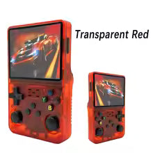 Consola de Videojuegos Retro Portátil R36S, Sistema Linux de Código Abierto, Pantalla IPS de 3,5 Pulgadas, Reproductor de Video Portátil de Bolsillo, 64 GB, 128 GB, Juegos
